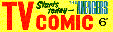TV Comic logo - click here for details of TV Comic strips