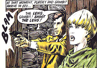 Purdey and Gamibt make their arrival in the comics