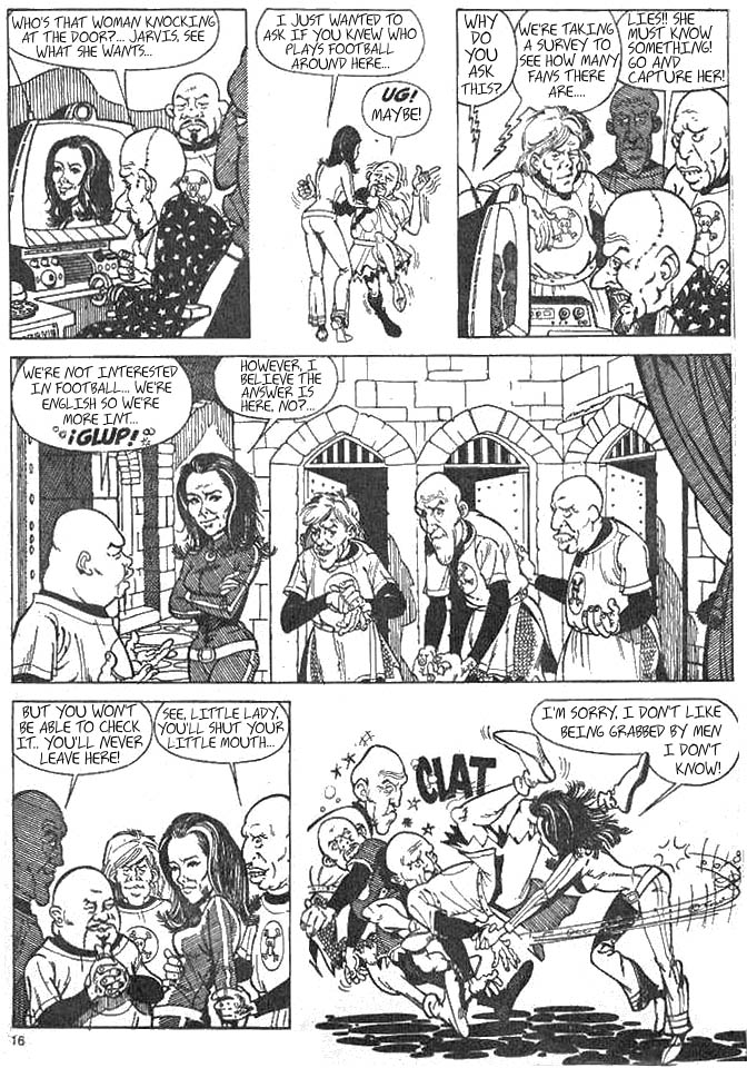 Avengers parody strip from Argentina, page two.
