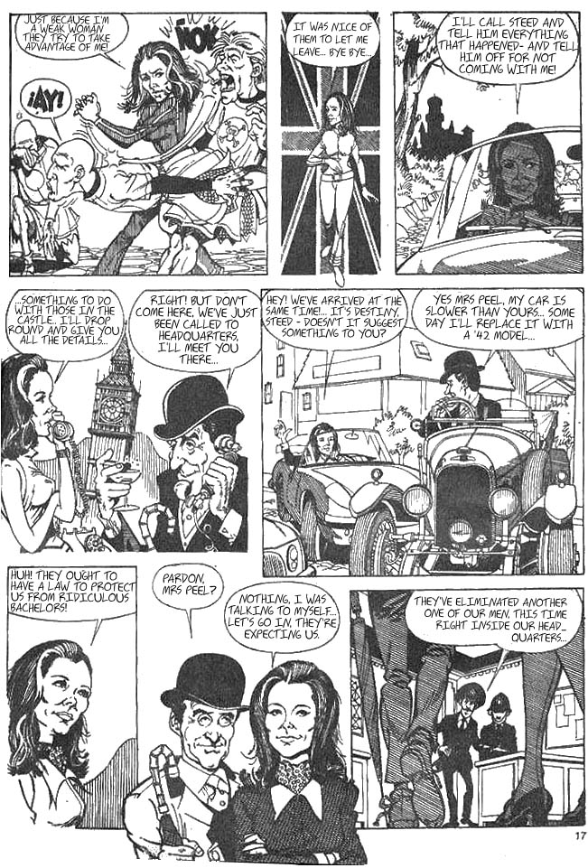 Avengers parody strip from Argentina, page three.