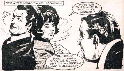 Mother tells Steed and Tara of his plans - TV Comic #1052