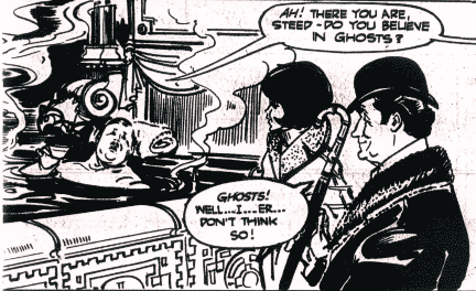 Mother gives Steed and Tara a new assignment in TV Comic #956